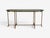 1970s LaBarge, German Modern, Console Table, Brass, Glass, Germany, 1970s For Sale - Image 5 of 12