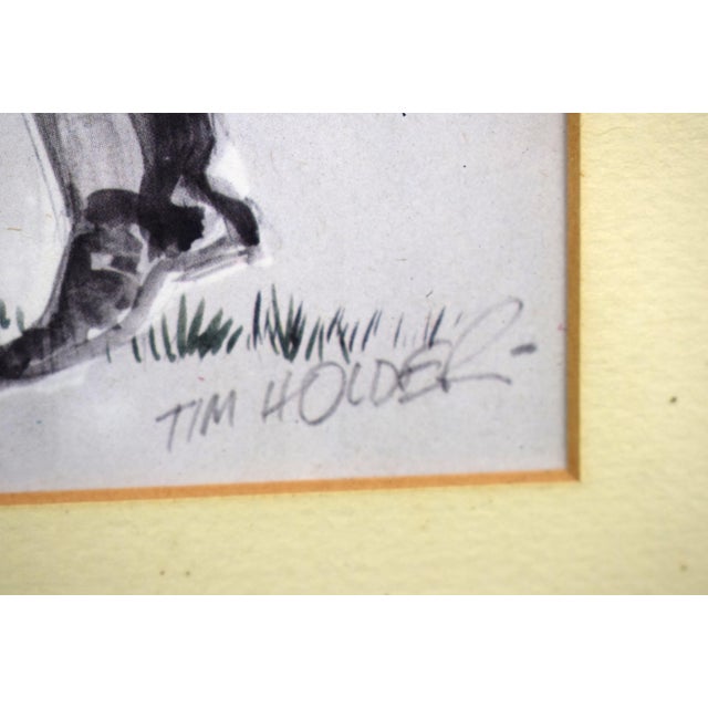 Art Sz: 12 3/4"H x 7 1/4"W Frame Sz: 17"H x 11"W Alwin Schockemohle Alwin Schockemöhle (born 29 May 1937) is a former...