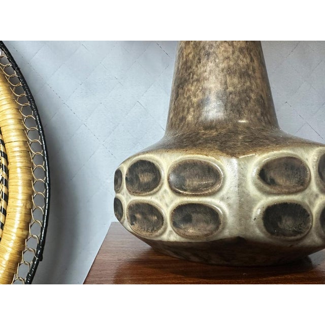 Vintage Danish Ceramic Table Lamp by Marianne Stark for Michael Andersen, 1960 For Sale - Image 6 of 12
