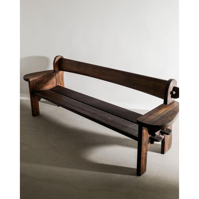 Early Swedish Modern Wooden Three Seater Berga Pine Sofa by David Rosèn for Nordiska Kompaniet, 1930s For Sale - Image 3 of 7