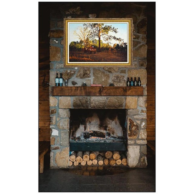 Message us to inquire about custom framing options! (Included for free with every purchase) The artwork here, "End of the...