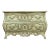 Century Italian Distressed Finish 2 Drawer Commode Chest For Sale