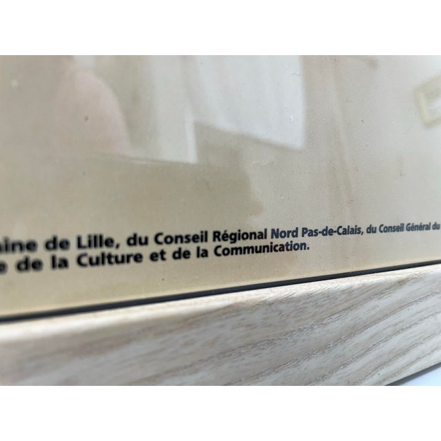 1990s Vintage 1990 Fernand Léger French Museum Exhibition Poster, Musée D’Art Moderne For Sale - Image 5 of 7