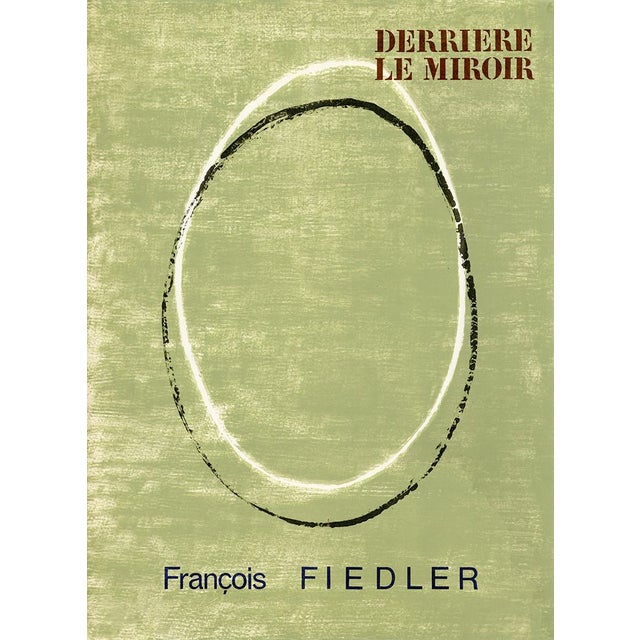 Original Francois Fiedler Lithograph, "Derriere Le Miroir No. 167" (1967) II For Sale