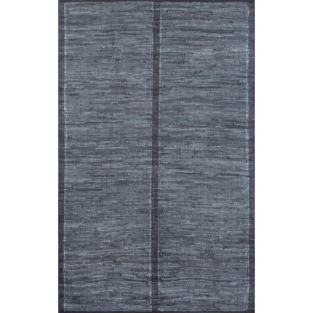 Textile Tirtha Nalini Blue 8' X 10' Area Rug For Sale - Image 7 of 7