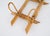 Mid-Century French Riviera Coat Rack in Rattan, Wicker and Bamboo, Italy, 1960s For Sale - Image 4 of 11