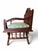 Brown Vintage Thai Hand-Carved Teak Elephant Motif Settee / Currule Chair For Sale - Image 8 of 8