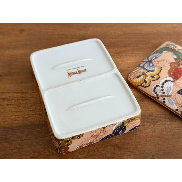 Late 20th Century Neiman Marcus Butterfly Storage Box For Sale - Image 4 of 10