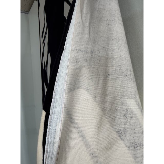 Monumental Wolf Bauer “Delta” Textile Wall Hanging for Knoll International, 1967 For Sale - Image 4 of 18