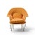 Eero Saarinen for Knoll Mid Century Womb Chair with Ottoman The chair measures: 39.25 wide x 35 deep x 35.5 high, with a...