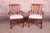 English Chippendale Carved Mahogany Dining Armchairs, Pair For Sale - Image 3 of 12