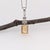 1.2Ct Citrine Pendant With Earth Mined Diamonds in Solid 14k Dual Gold, 8x6mm For Sale - Image 9 of 10