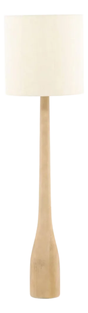 Modern Light Wood Floor Lamp
