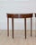 Brown Pair of English 19th Century Demi-Lune Side Tables For Sale - Image 8 of 12