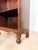 Traditional Vintage Scalloped Bookcase Display Shelf For Sale - Image 3 of 7