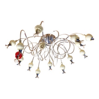 Serien Lighting Poppy 15-Arm Ceiling Light For Sale