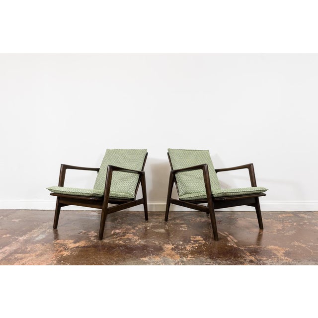 Vintage Armchairs from Swarzędzkie Fabryki Mebli, 1960s, Set of 2 For Sale - Image 4 of 14
