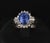 Late 20th Century Fine 2.72ct Gia Ceylon Sapphire & 0.55ct Diamond Platinum Ring Size 6.75 For Sale - Image 13 of 18