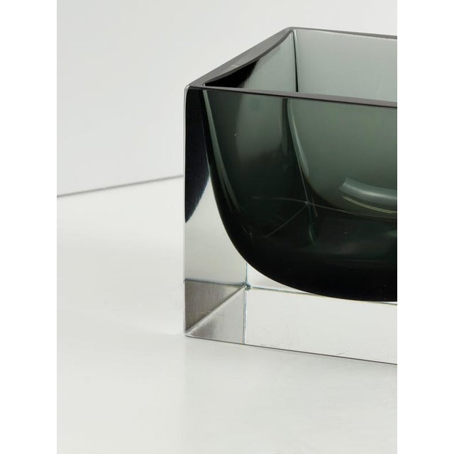 Murano Glass Bowl by Vincenzo Nason for v. Nason & Cie, Sommerso, 1970s For Sale - Image 4 of 10
