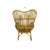 Late 20th Century Pair of Ibolili Round Back Rattan Chair For Sale - Image 10 of 14