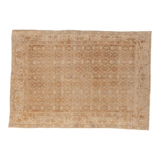 Vintage Distressed Bijar Rug - 3'7" x 5'2" For Sale