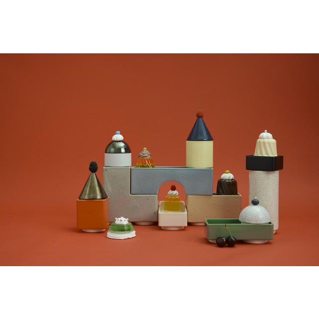 KNSTRKT Stackable Tableware by Studio Berg, Set of 6 For Sale - Image 13 of 15