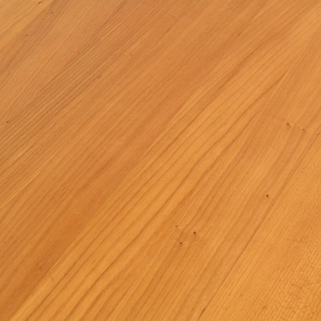 Elm Dining Table by Charlotte Perriand for Les Arcs, France, 1970s For Sale - Image 10 of 13