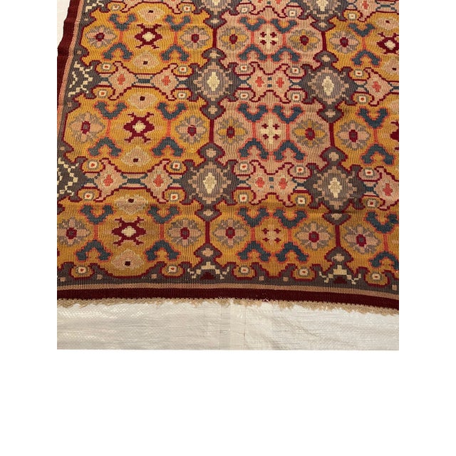 Traditional Antique Kilim Runner Rug - 3'3'' X 7'9'' For Sale - Image 3 of 9