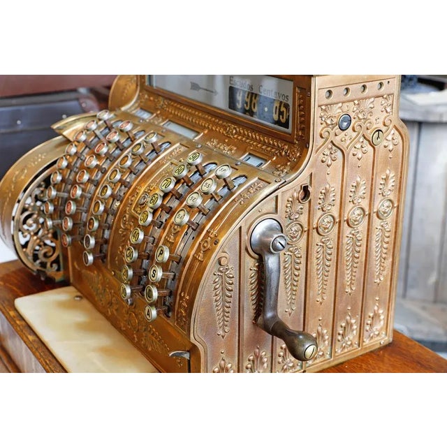 The box is brand, National manufactured by the same company, in Dayton-Ohio U.S.A. The box works perfectly and the posters...