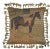 Aubusson Horse Throw Pillow For Sale