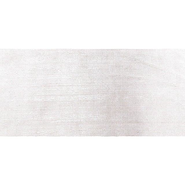 Modern Beige Fragment Runner by Doris Leslie Blau For Sale - Image 4 of 9
