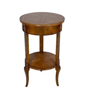 Small Pedestal Table in Beech and Ash