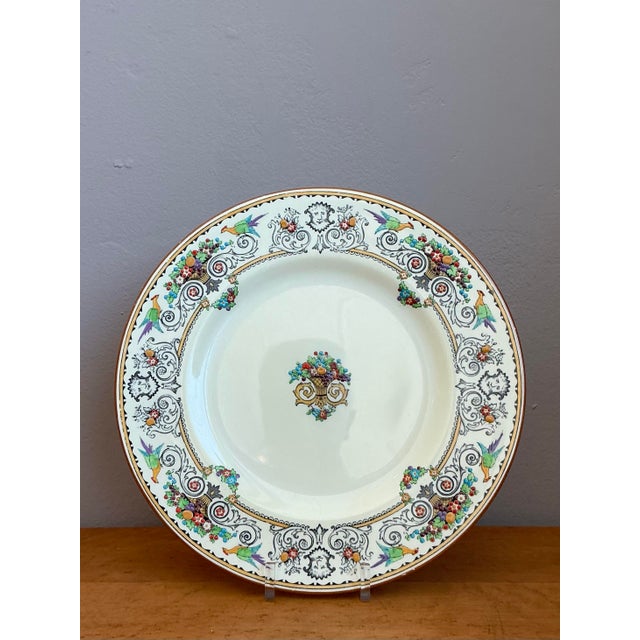 Vintage English Staffordshire “Renaissance” China - Set of 5 For Sale - Image 12 of 12