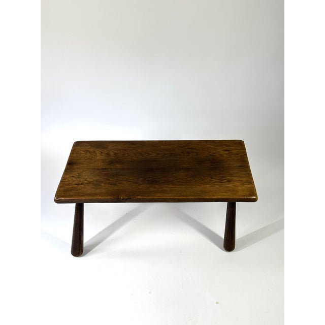 Mid-Century Rustic Wooden Coffee Table For Sale - Image 10 of 16