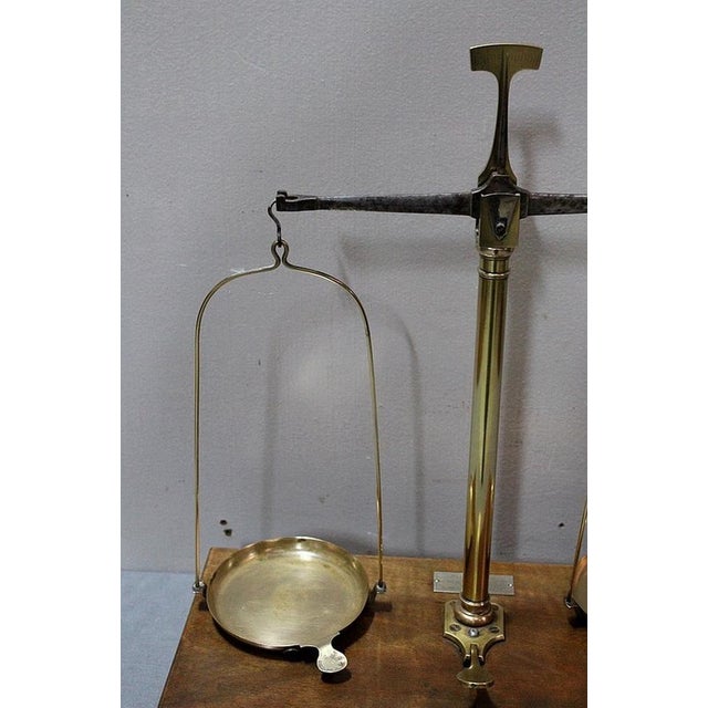 Small Trébuchet Type Jeweller's Scale, 1900s For Sale - Image 6 of 18