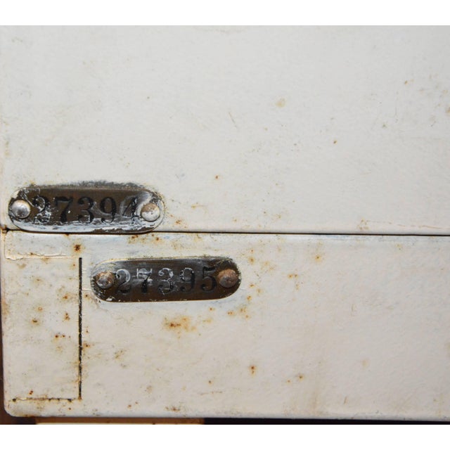 1950s Art Metal Co Mid-Century Modern Metal Stacking Barrister's Bookcase For Sale - Image 5 of 11