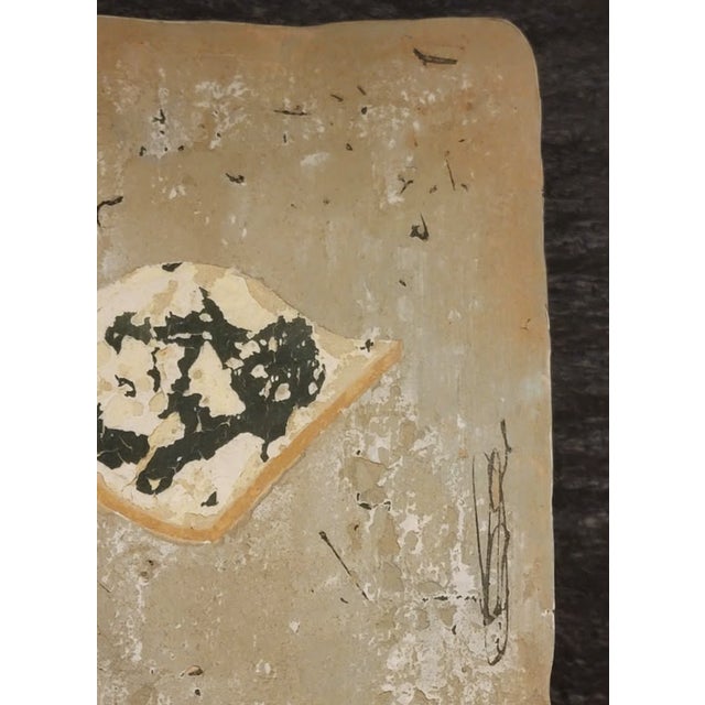 Handmade Japanese Ceramic Wall Hanging Plate by Katsunori Yaoita - One of a Kind For Sale - Image 10 of 10