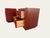 Postmodern Late 20th Century Postmodern Cognac Nightstands – Attributed to Burlington, 2 Pieces For Sale - Image 3 of 10