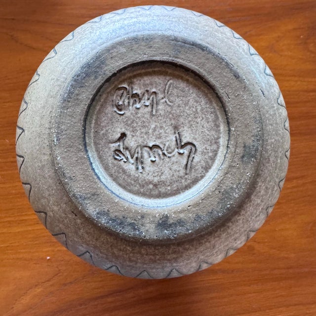 Mid-Century Modern Mid Century Modern Vase For Sale - Image 3 of 3