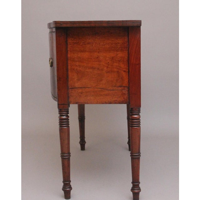 Hollywood Regency Antique Mahogany Sideboard, 1820 For Sale - Image 3 of 11
