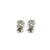Timeless and elegant, these diamond stud earrings feature 2.66 total carats of sparkling round-cut diamonds in warm K...