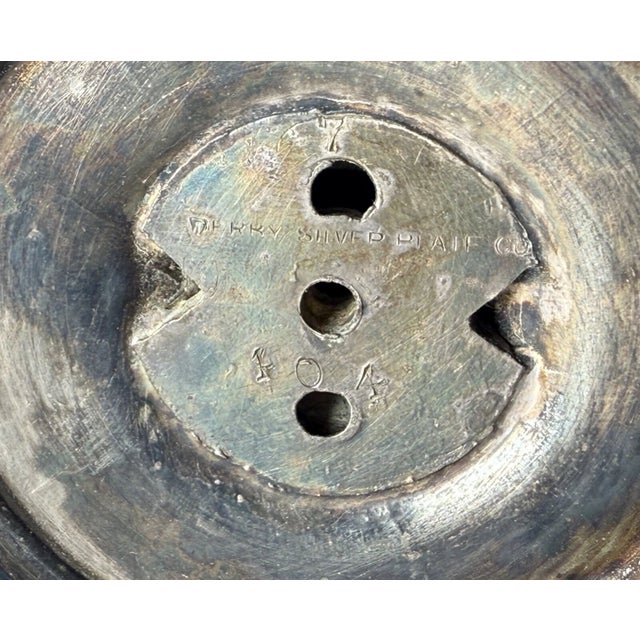 Share Antique 1902-21 Silverplate Engraved Bethesda Me Church Treasurer Trophy Award For Sale In New York - Image 6 of 8