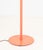 Modern Pink Gradient Floor Lamp. 64.75" H x 12.5" Diameter. Provenance: From a Long Island, New York Estate.