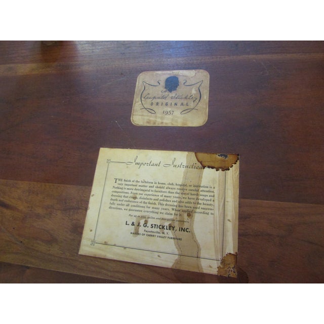 Wood Stickley Solid Cherry Windsor Comb Back Chair For Sale - Image 7 of 8