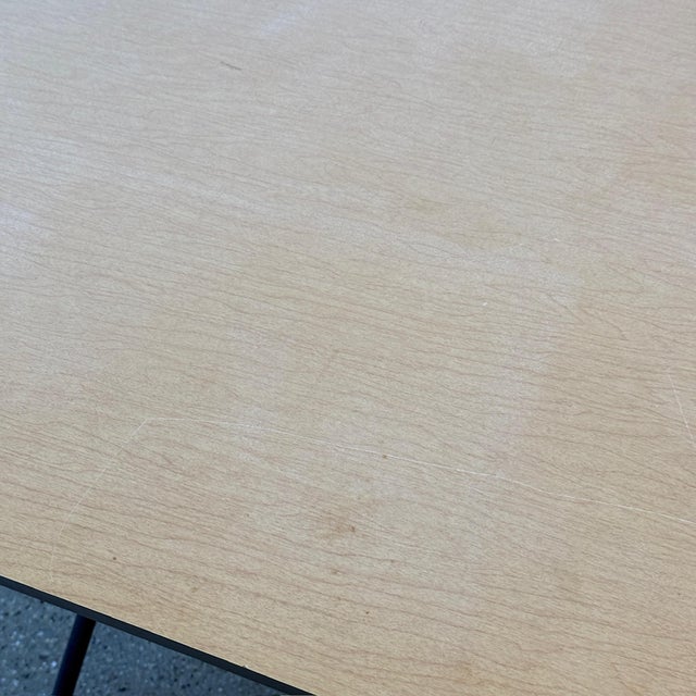 1950s X Leg Extendable Dining Table by George Nelson for Herman Miller For Sale - Image 11 of 11