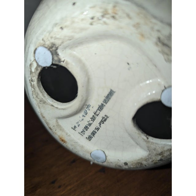 1990s Frog on a Stylized Ball For Sale - Image 4 of 5