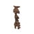 African Early 20th Century Senufo Female Miniature Seated Figure 13 Inch Côte D'ivoire For Sale - Image 3 of 8
