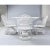 Restored Russell Woodard Vintage Spun Fiberglass Outdoor Dining Set For Sale - Image 9 of 12