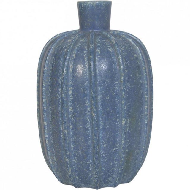2000 - 2009 Blue Vase by Arne Bang For Sale - Image 5 of 5