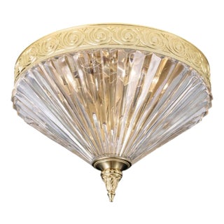 Collection Dubai Ceiling Lamp in Metal and Crystal by Jago For Sale